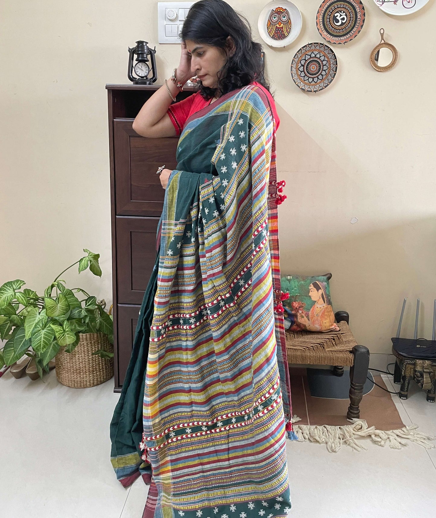 green-kala-cotton-bhujodi-saree