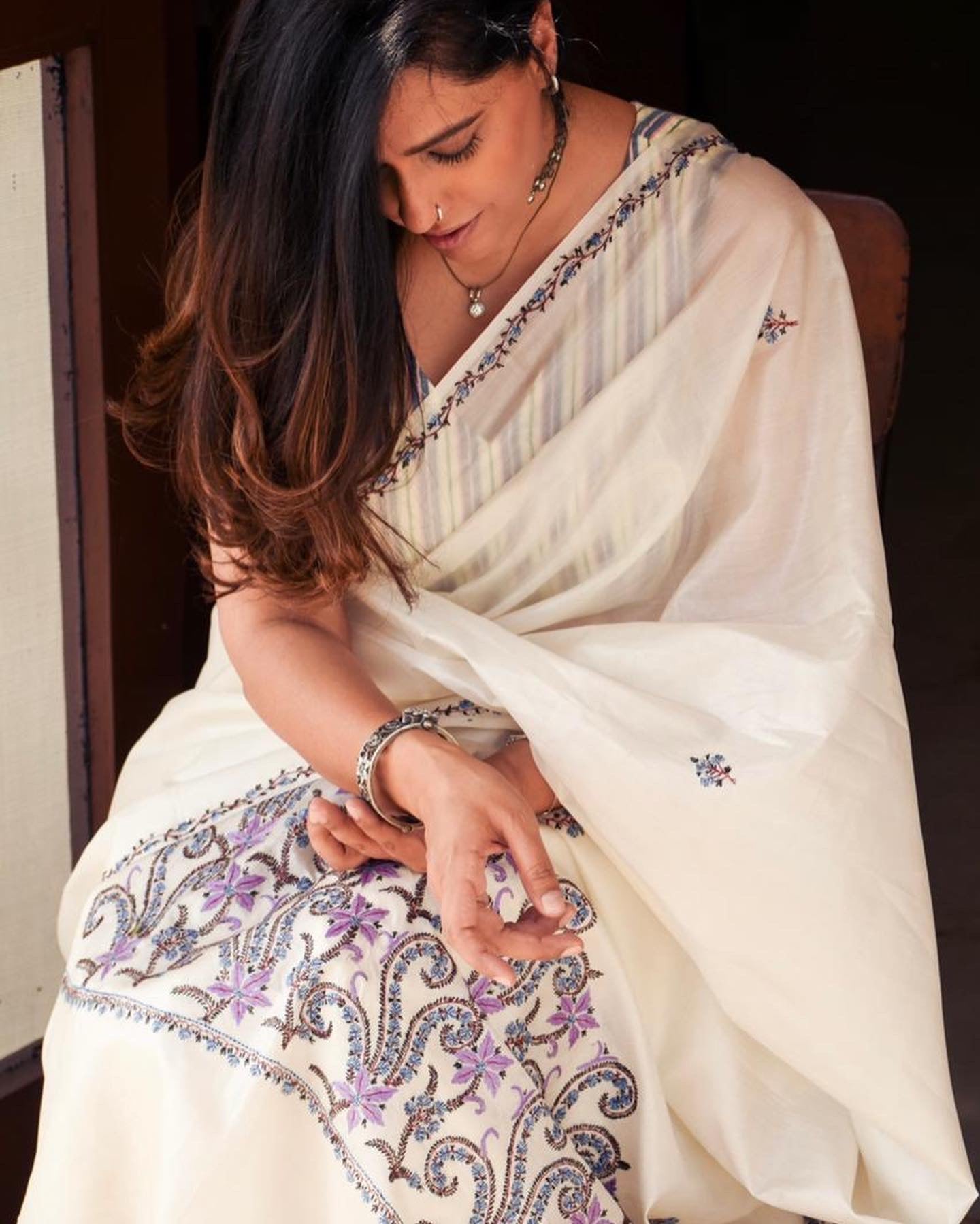 sozni silk saree