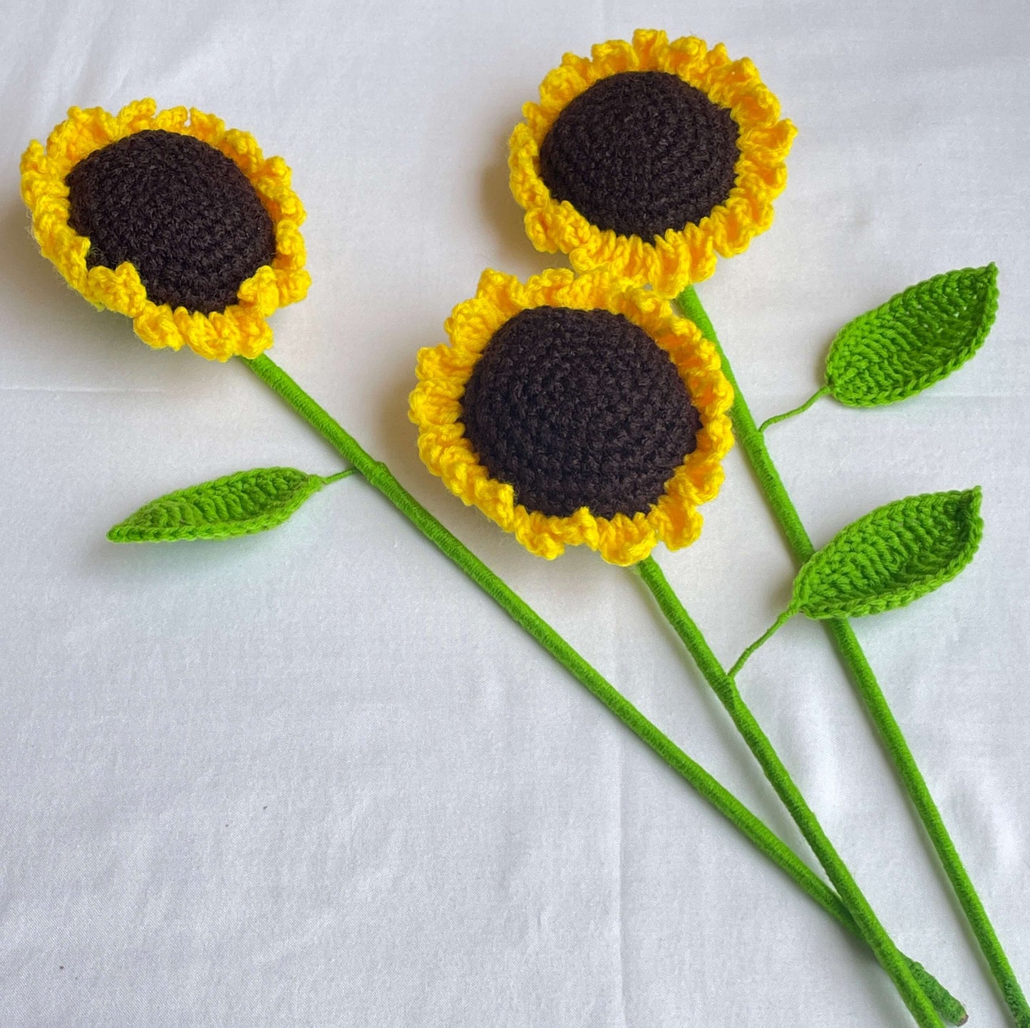 Sunflower flower set