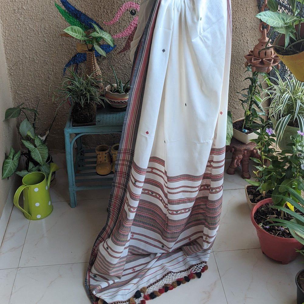 White cotton Bhujodi