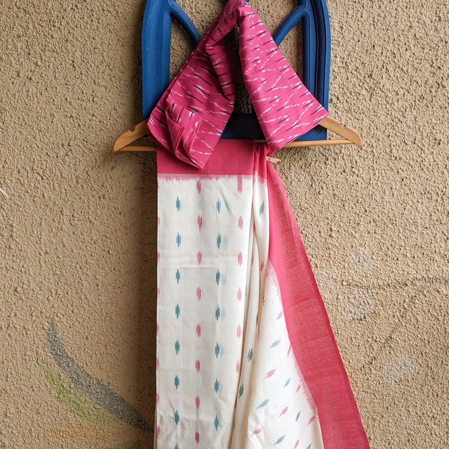Pink Pochampally Ikkat