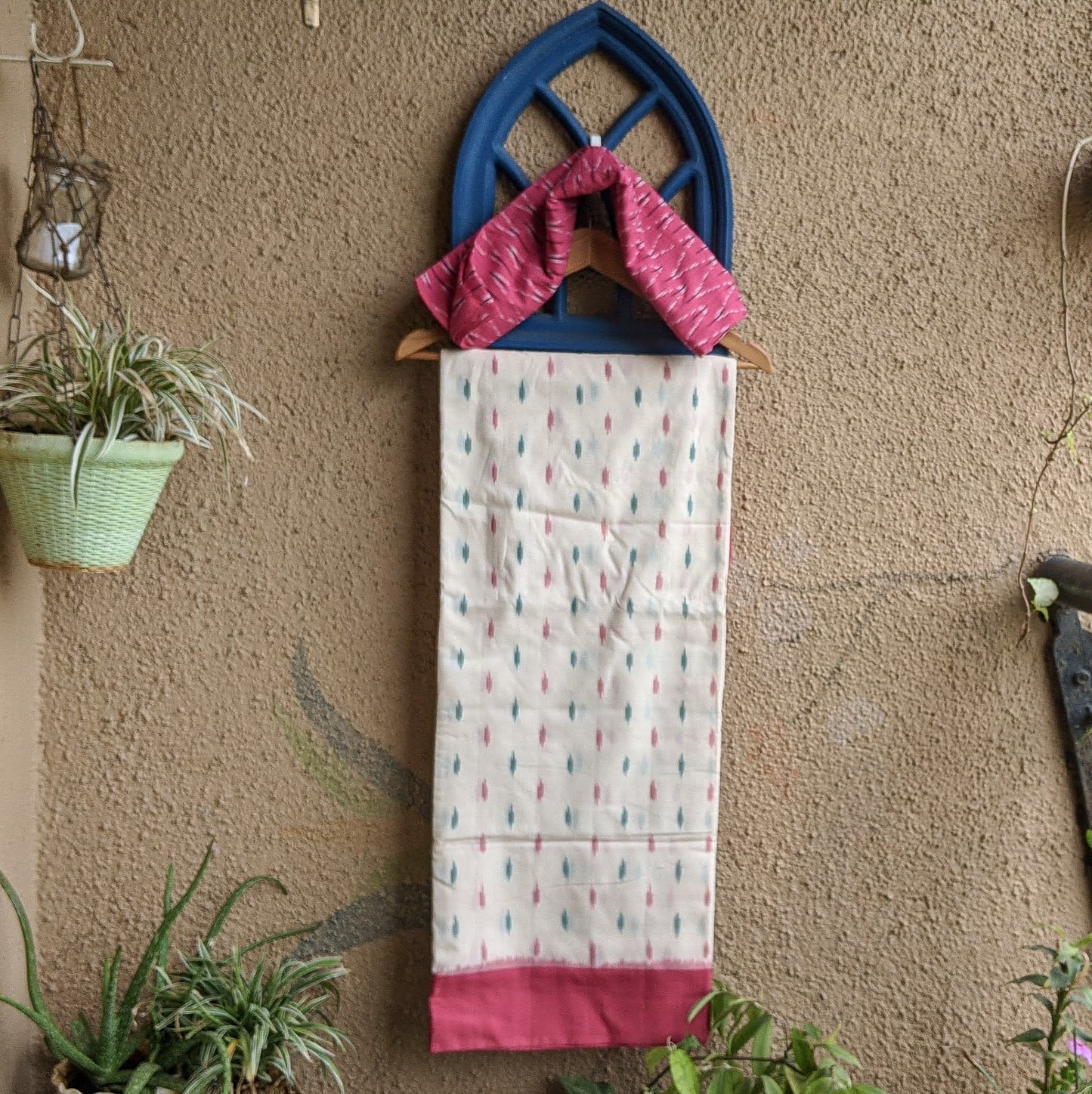 Pink Pochampally Ikkat