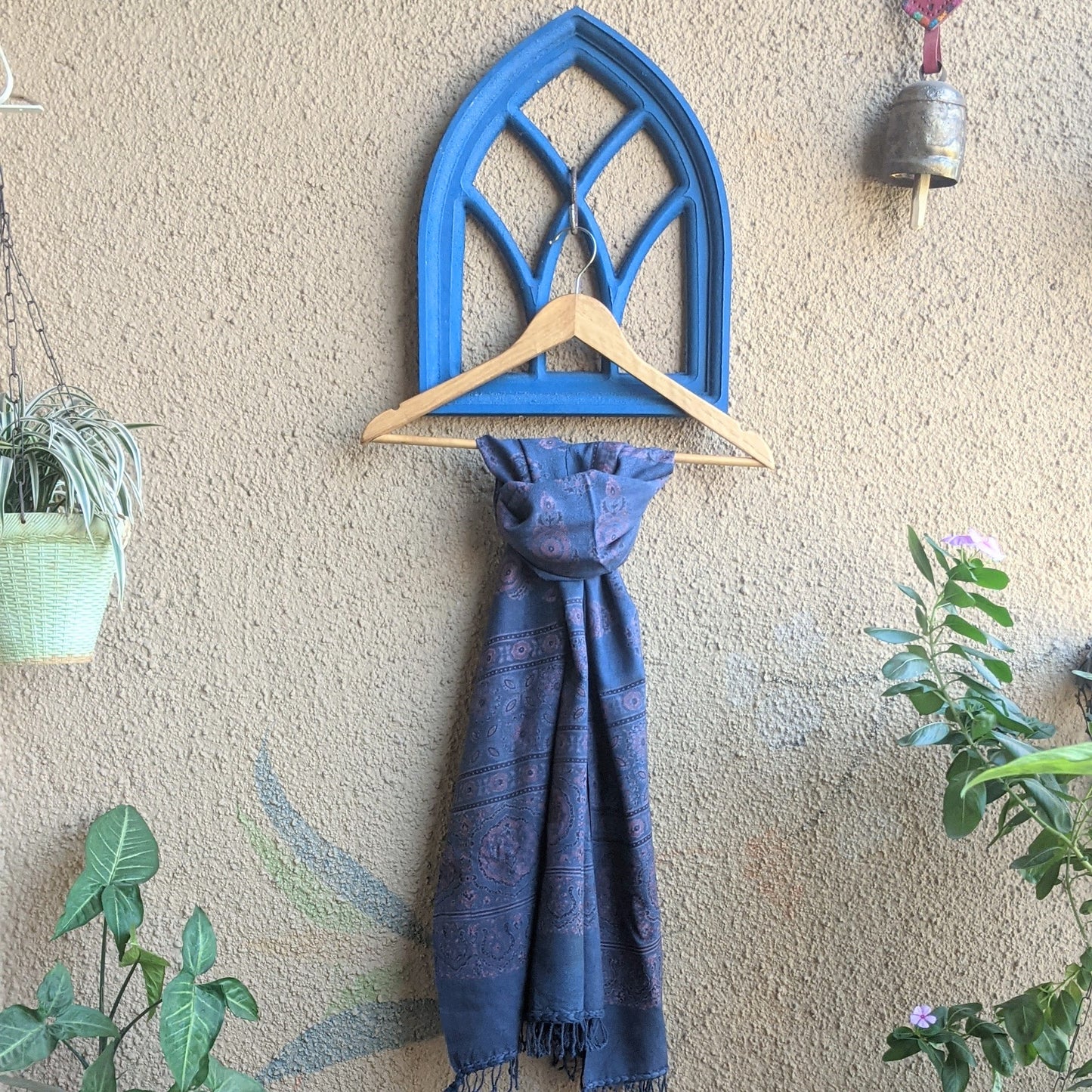 Ajrakh Woolen Stole