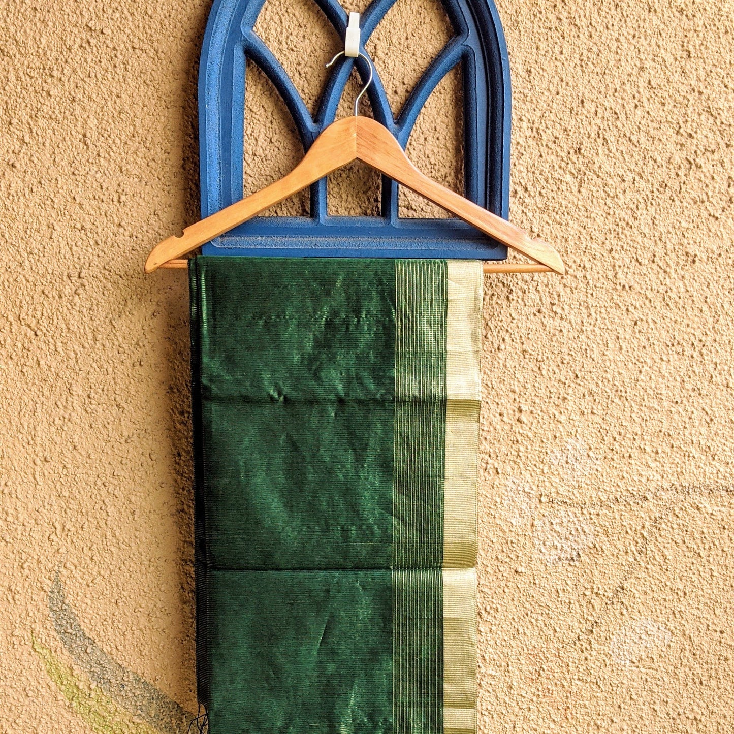 Green Maheshwari Tissue