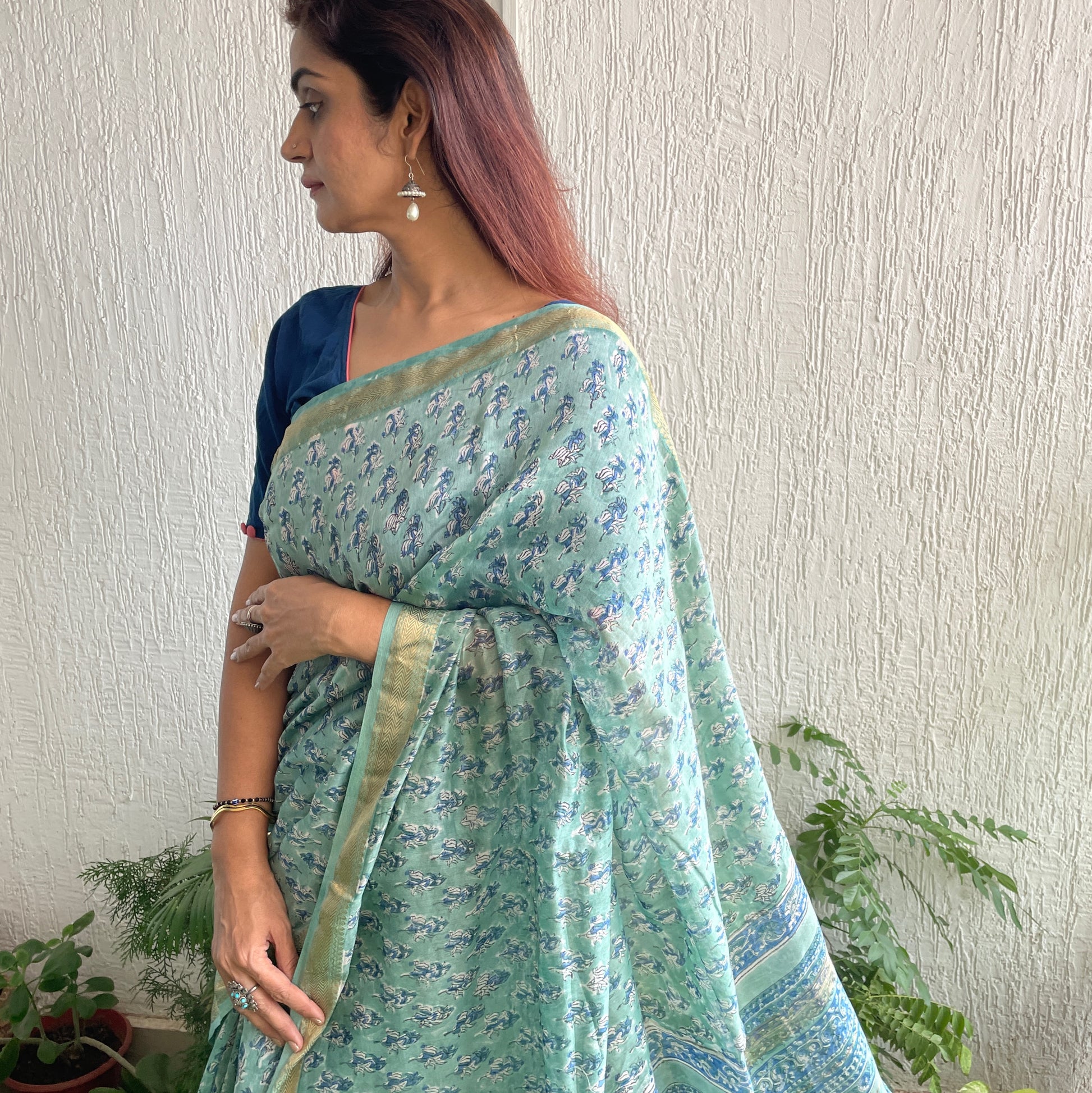 green-bagru-maheshwari-saree