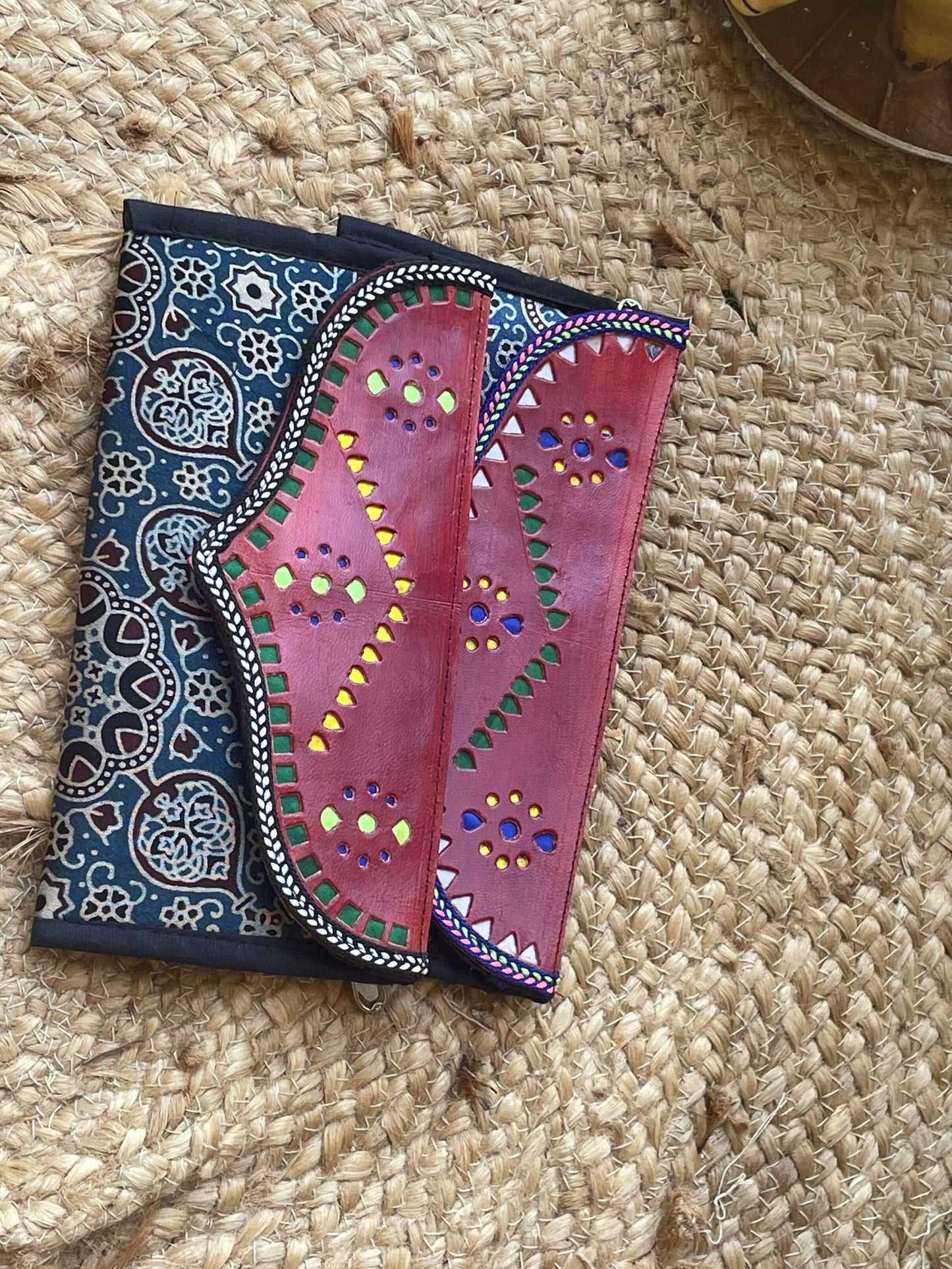 Kutch wallet in silk - One piece
