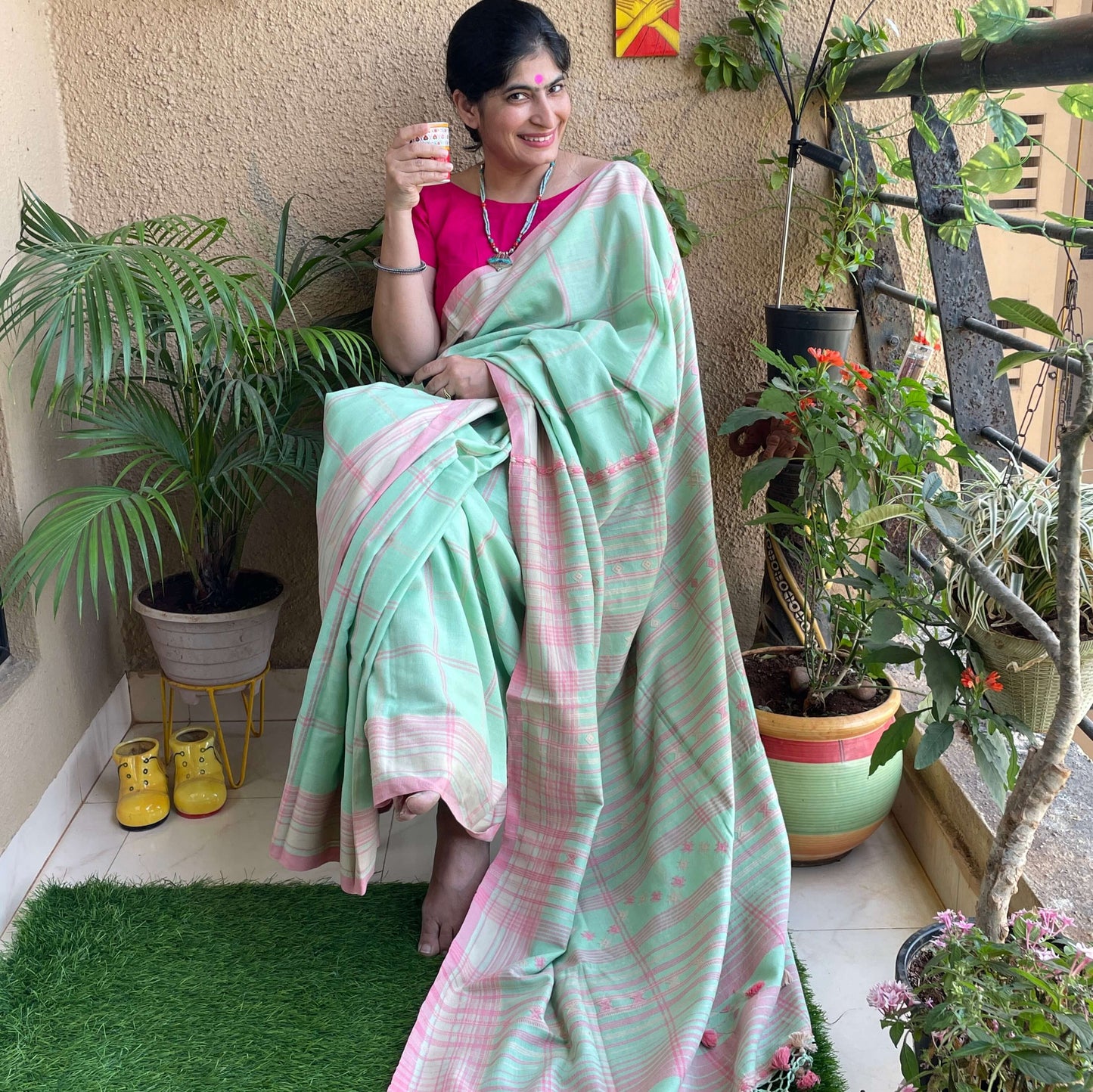 green-cotton-bhujodi-saree