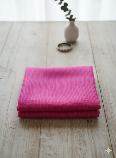 Pink Kota cotton Silk saree