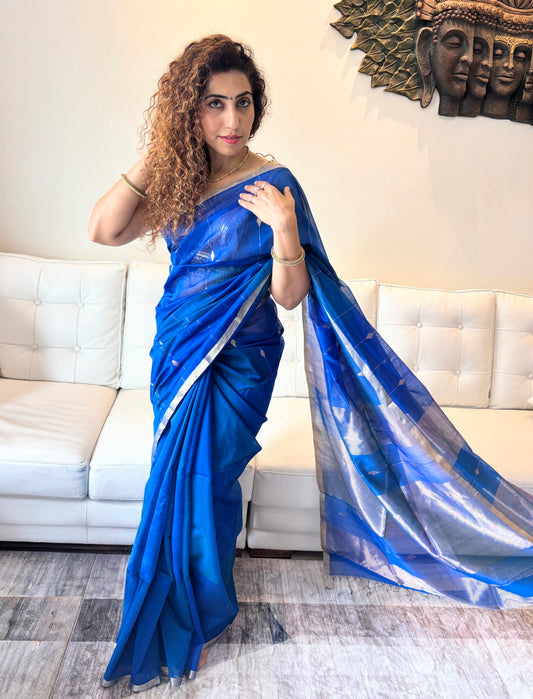 Neel Maheshwari Saree ~ Rang collection I Handloom