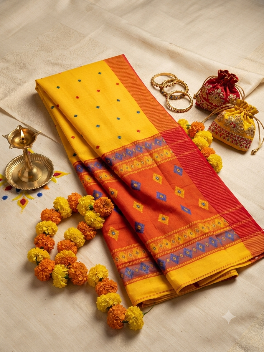 phulia tangail cotton saree