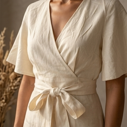 White cotton readymade blouse