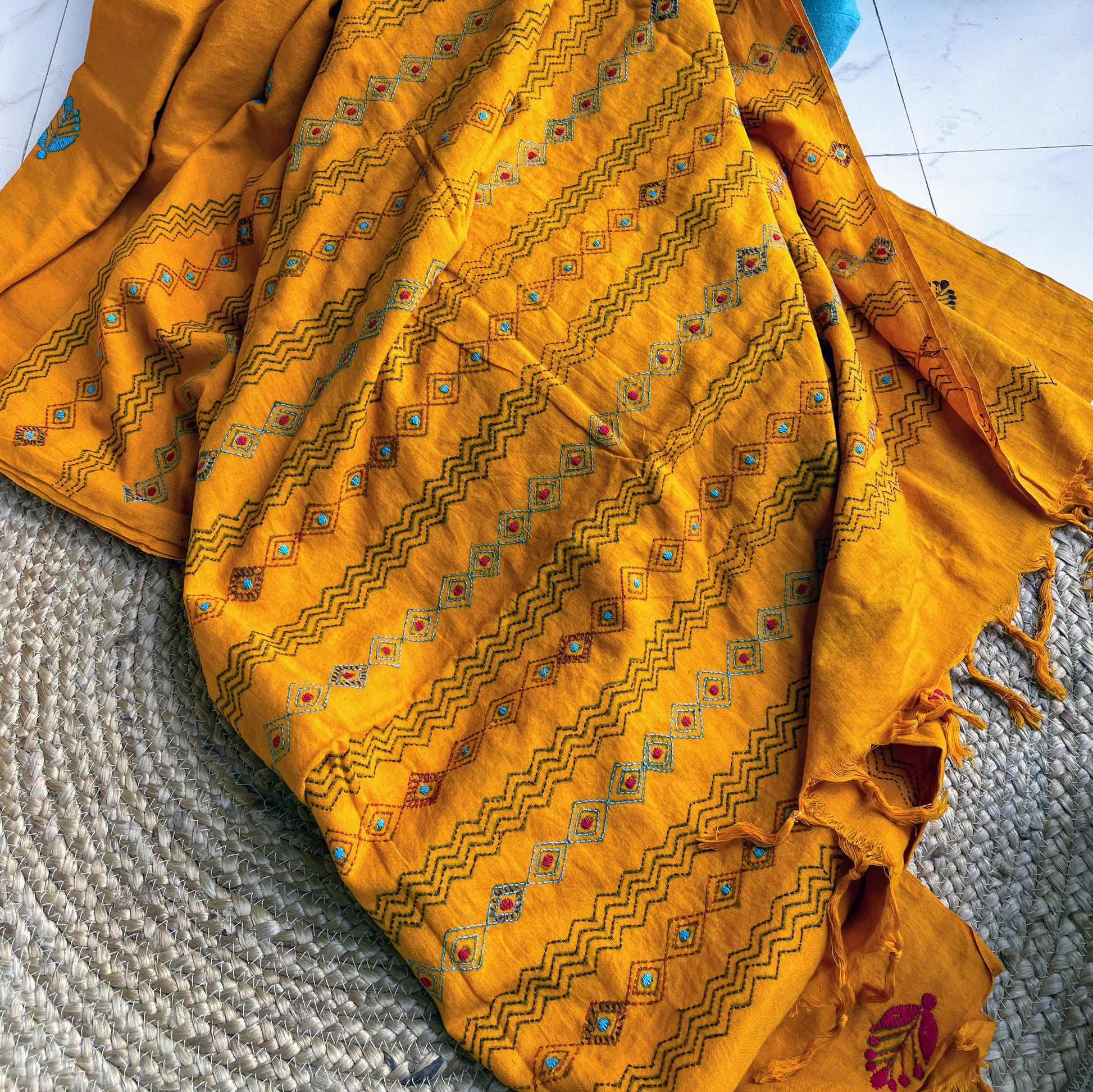 Yellow Mul Kantha