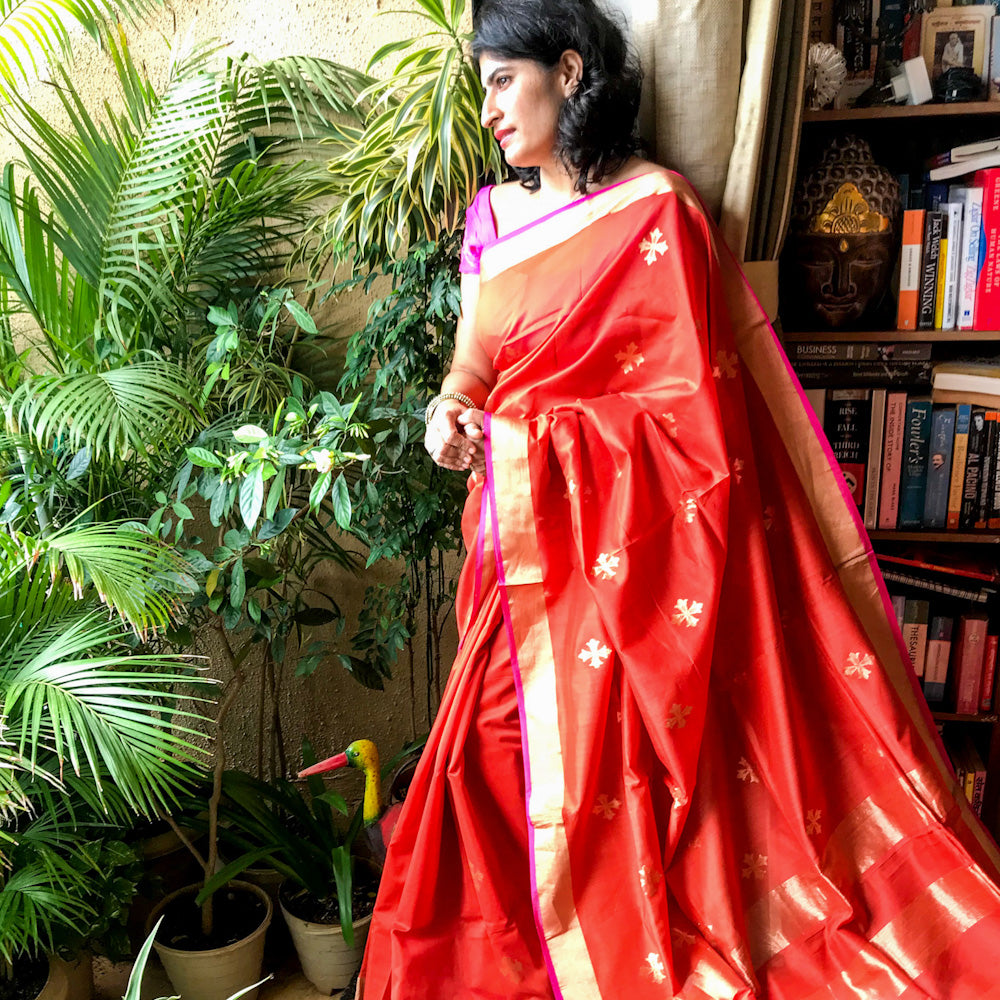 Red Mubarakpur Zari