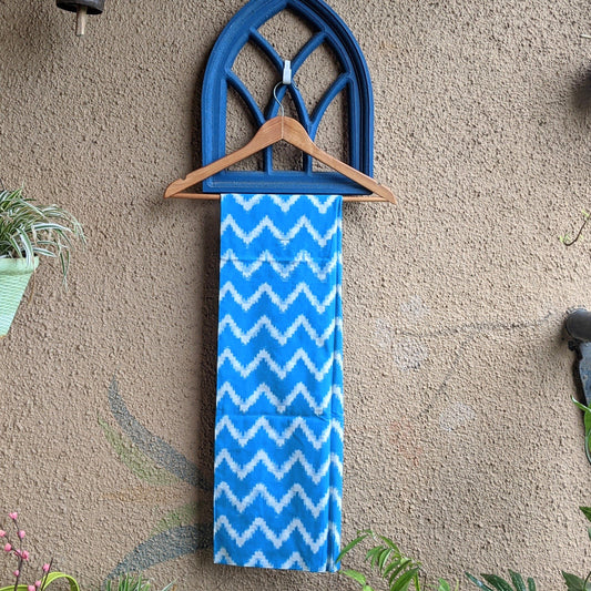Blue Ikkat Dupatta