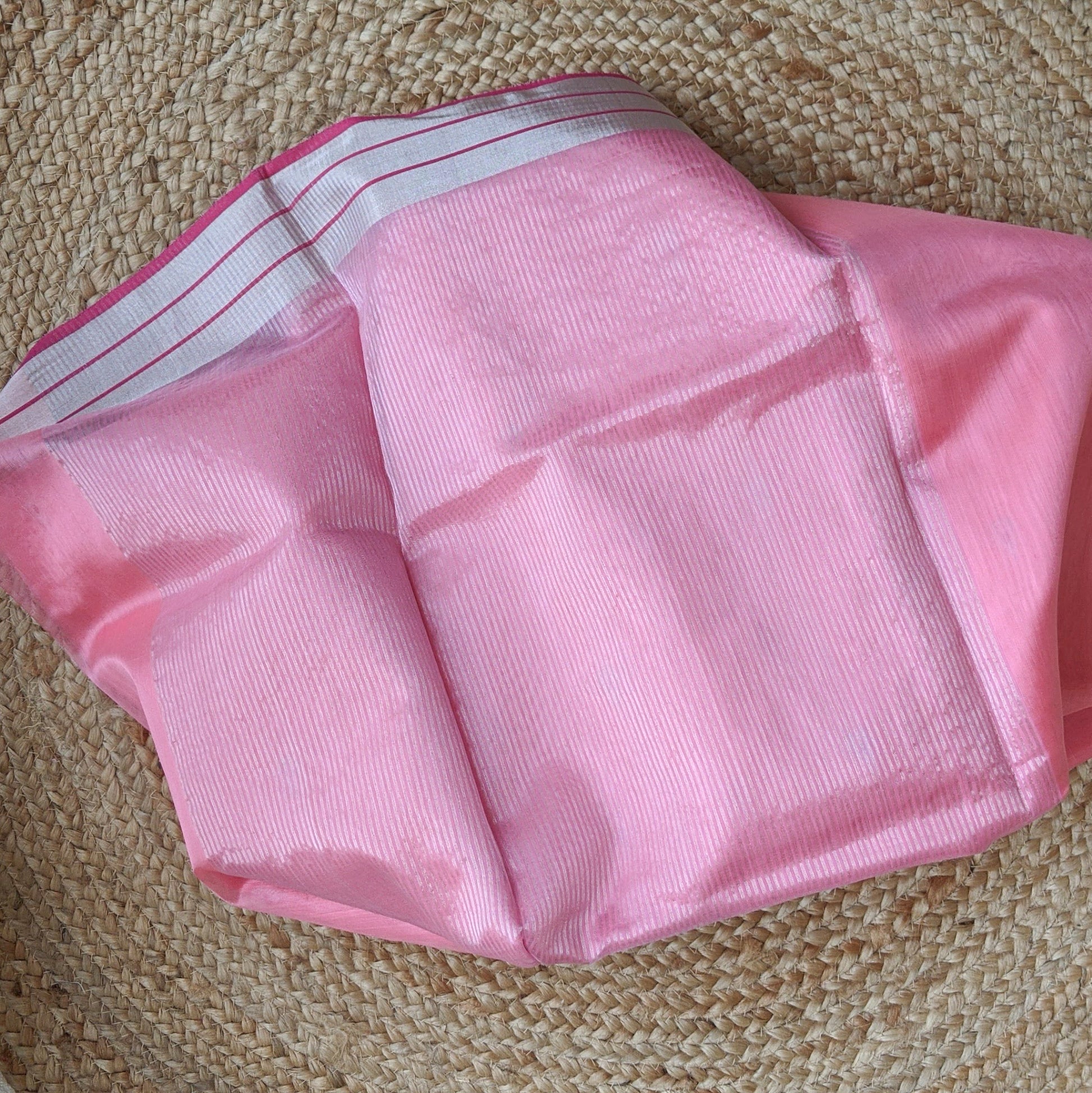 Pink Chanderi Silk